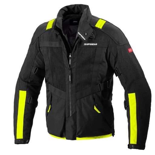 ТЕКСТИЛЬНА КУРТКА SPIDI NETRUNNER H2OUT, ЧОРНИЙ РОЗМІР. М