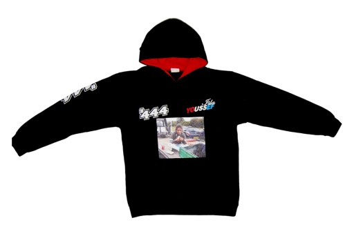 Дитячий світшот 158 розмір з довгим рукавом чорний