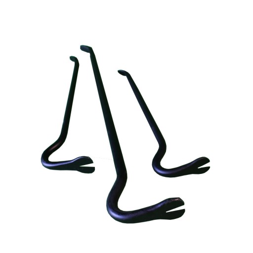 Ломи вигнуті ковані 30/50/80 см лапки