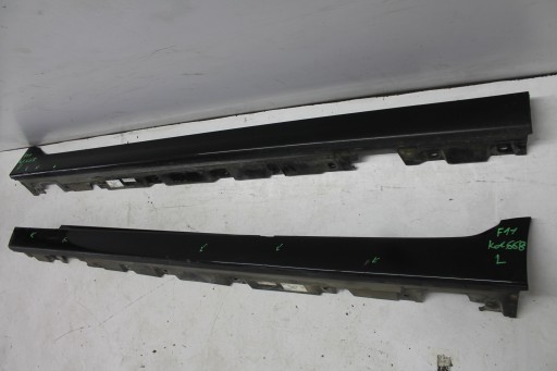 moulding cap threshold left BMW 5 F11 SCHWARZ 2