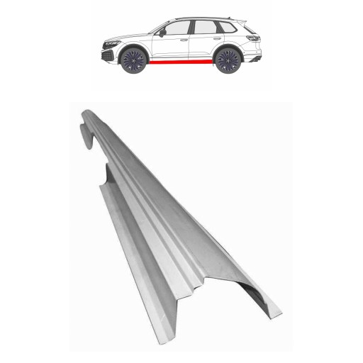 Autobig-14155 - Ремонт порогов KIA CARENS 06-13 L