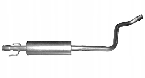 35.018 - СРЕДНИЙ ГЛУШИТЕЛЬ TOYOTA YARIS VERSO 1.3 ! ИЗАВИТ !