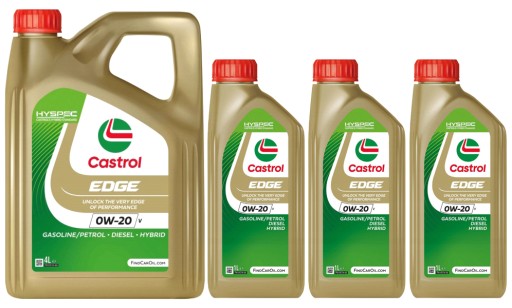 CASTROL EDGE 0W20 V МОТОРНОЕ МАСЛО VOLVO 7л