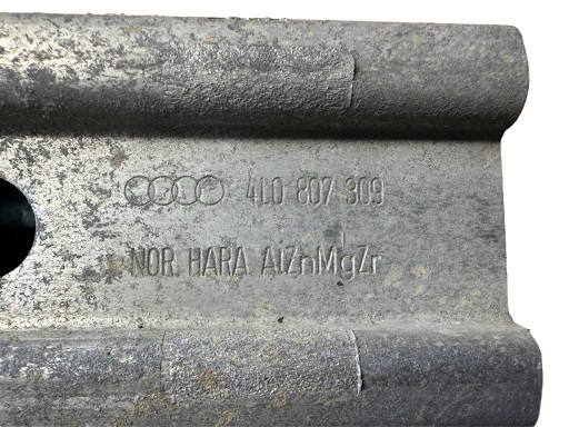 AUDI Q7 4L bumper support rear part 4L0807309