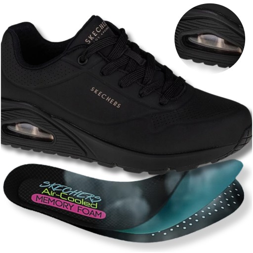 Dámske športové topánky Skechers Uno-Stand Majú chladivú stielku 39