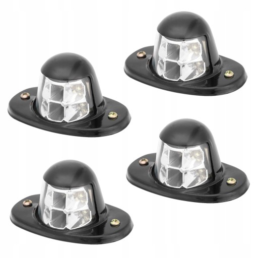 QC35215 - 4 шт., 12 В, белые 6 светодиодных фонарей