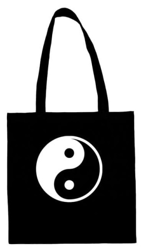 Yin Yang nákupná taška Japan style