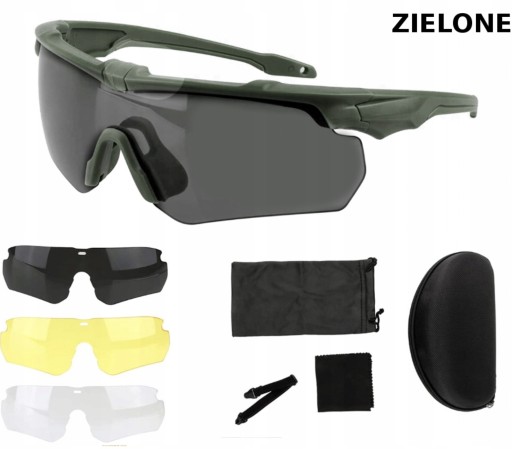 Захисні окуляри BGINVEST TACTICAL GLASSES MILITARY GOGGLES ASG POLARIZED