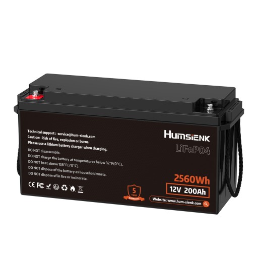 Аккумулятор lifepo4 12 в 200 ач с bms 200 а легче и долговечнее, чем агм/гель