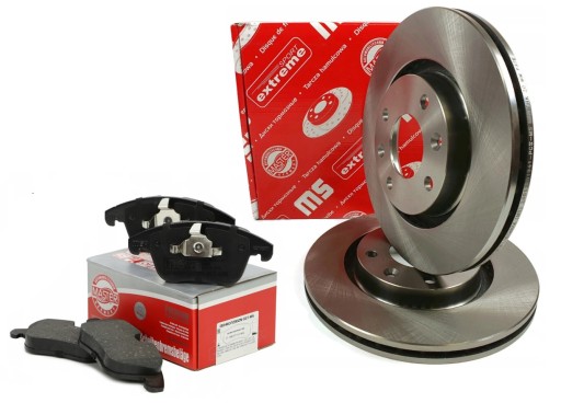 24012601591-PCS-MS - Диски колодки передние PEUGEOT 308 CITROEN C4 302mm