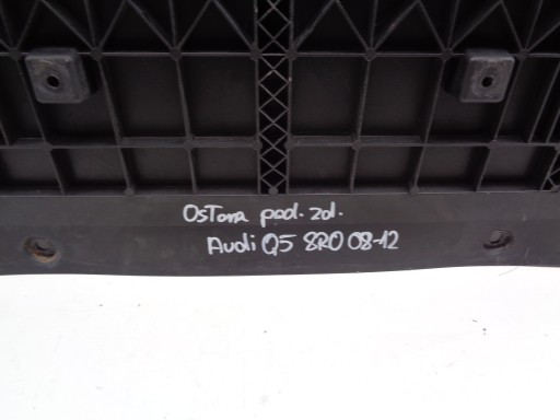 cover below front bumper AUDI Q5 8R 8R0 08-12