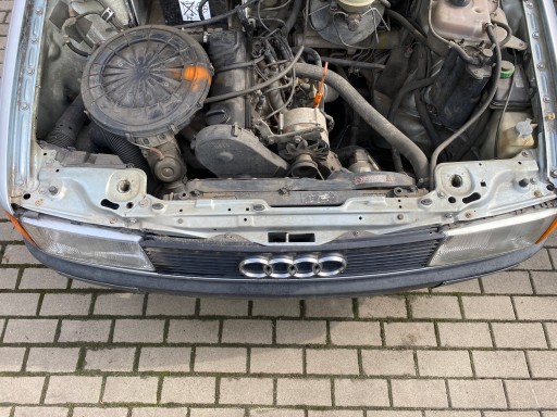 příčka železná stěna chladičů Z výztuha nárazníku Audi 80 B3 86-91