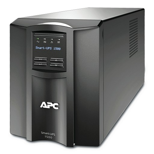 Ибп apc smt1500ic 1,5 ква, 1000 вт, 8 разъемов для жк-дисплея