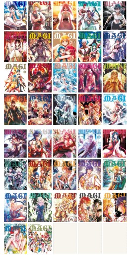 50%OFF　マギ 1〜37 50%OFF マギ 1〜37 Magi The Labyrinth of Magic Vol.1-37 Set