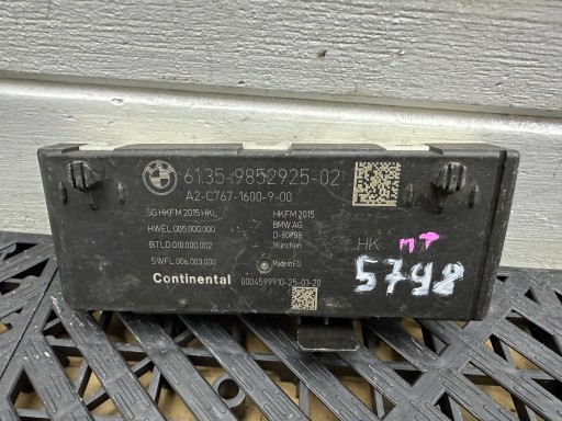 module bonnet boot BMW X3 G01 9852925