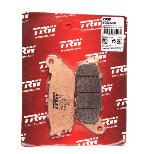 MCB817SH - ТОРМОЗНЫЕ КОЛОДКИ TRW HONDA CB 1000 R 09-14 ЗАДНИЕ