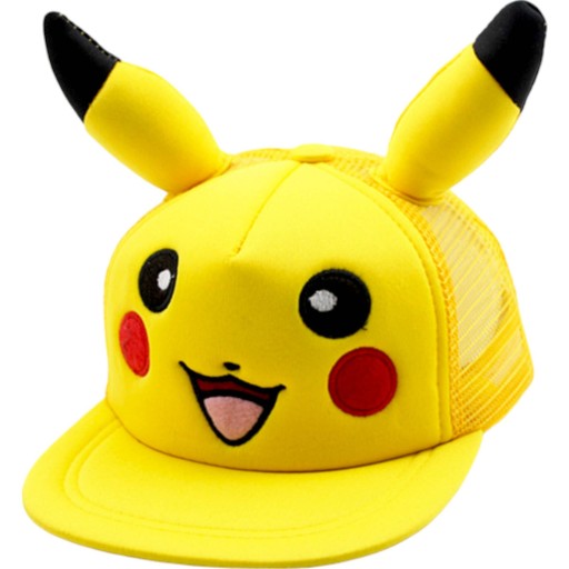 CZAPKA Z DASZKIEM PIKACHU POKEMON DUŻE USZY DLA DZIECI BEJSBOLÓWKA FULL CAP