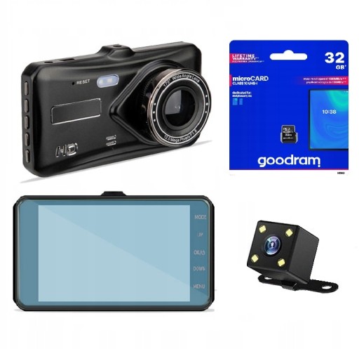 ВОДІННЯ РЕКОРДЕР ПЕРЕДНЯ ЗАДНЯ КАРТА RU МЕНЮ КАМЕРА