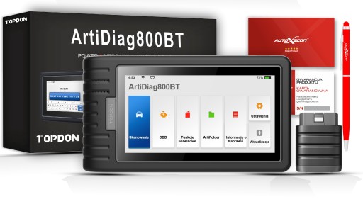 Діагностичний тестер Topdon AD800BT