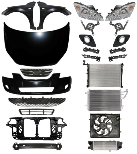 1399 - Ремінь на крило бампера Kia Ceed 06-09