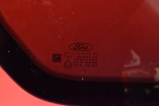 OKNO Karoserie pravá záď FORD GRAND TOURNEO CONNECT MK2 LIFT 18-21