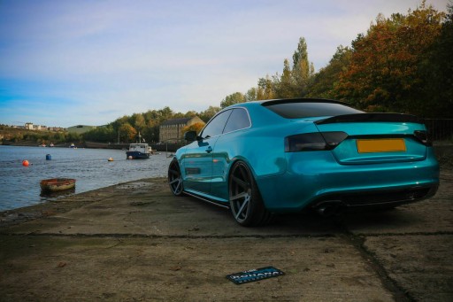 СПОЙЛЕР КАПОТА AUDI A5 2007-2016 КУПЕ СПОЙЛЕР DUCTAIL NEW PRIMER