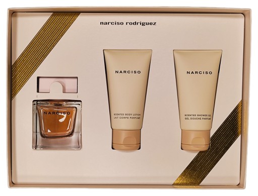 narciso rodriguez narciso cristal woda perfumowana 50 ml   zestaw  
