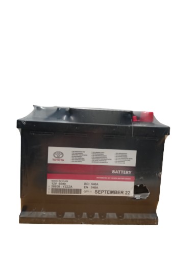 Акумулятор AVENSIS T25 (60 Ач) TOYOTA 28800-YZZZA