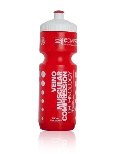 Пляшка Compressport Cycling Bottle 750 мл оранжево-червона