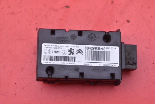 centralina modulo pressione pneumatici, gomme TPMS 9807299980 PEUGEOT 508 1 e LIFT 14-20