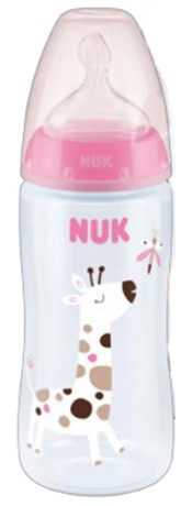 Пляшка NUK FC+ 300мл силіконова соска 6-18м