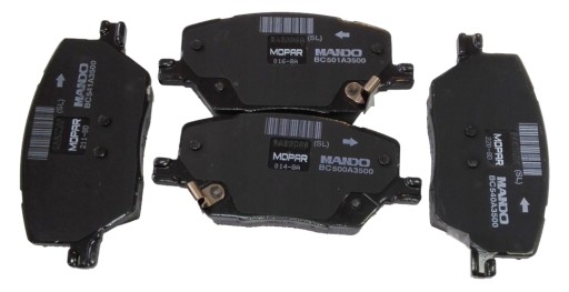 77367 214 - Тормозные колодки передние 500X JEEP RENEGADE 52094174