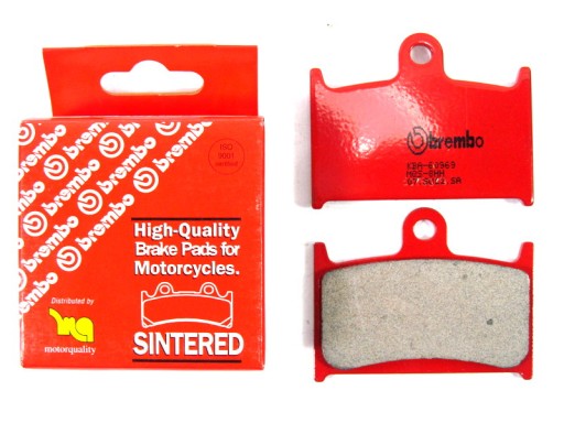 07.SU22.SA - Гальмівні колодки Brembo SUZUKI GSXR 750 передні 8-93