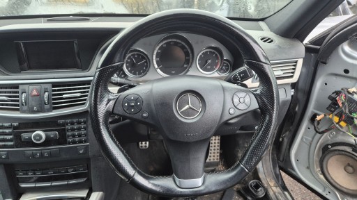 steering wheel, airbag KOMPLET leather with shifting AMG MERCEDES W204 W212 BDB