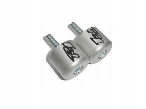 KK-130 - Наконечники руля YAMAHA YZF 1000 R1 R-1 серебристые