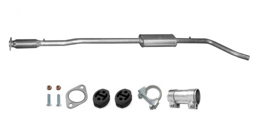 07.508 - FIAT IDEA 1.4 (2004-2012) СРЕДНИЙ ГЛУШИТЕЛЬ