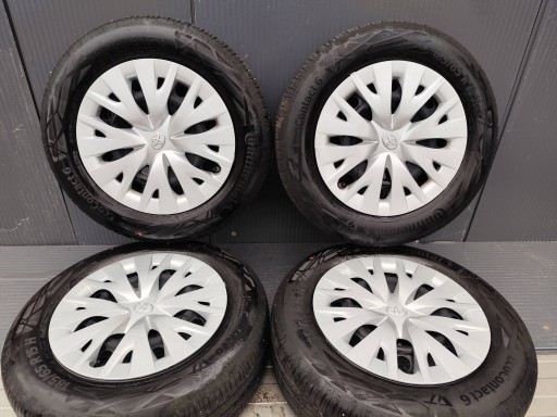 TOYOTA YARIS IV ruote CERCHI Ferro 185/65/15 KOMPLET DEMONTAZ