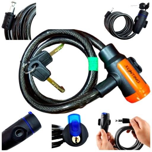 Велосипедний ланцюг безпеки XHUNTING.mk BIKE LOCK