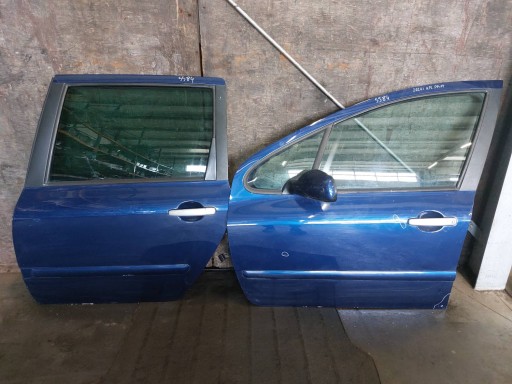 ДВЕРИ В КОМПЛЕКТЕ ЛЕВАЯ ПЕРЕДНЯЯ + ЛЕВАЯ ЗАДНЯЯ PEUGEOT 307 I SW COMBI EGED