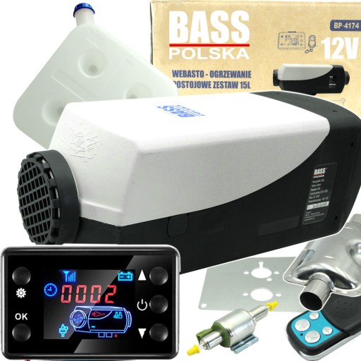 BP-4174 12V - СТОЯНКОВИЙ ОБІГРІВАЧ WEBASTO LCD TANK KIT
