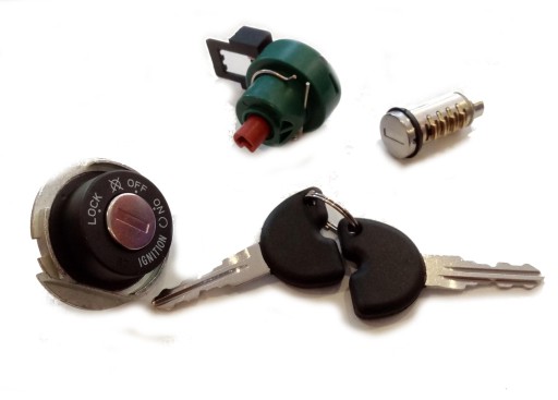 Bhtggg1117899247 - Замок зажигания + PIAGGIO молнии вставки замка