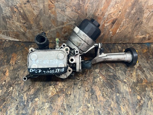 Grundlage Gehäuse filter Motor Ölkühler FIAT 500L 1.3 M-JET 55238288