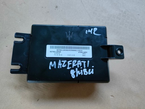 Модуль контролера maserati ghibli 670011093