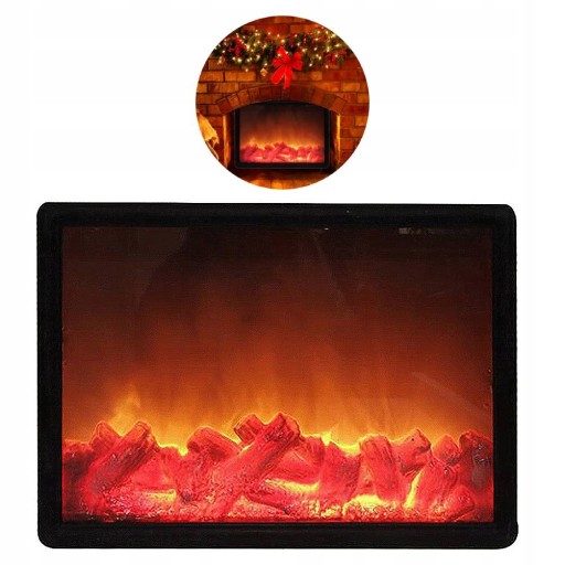Lampy Kominek Led Symulacyjne Do Biurka Idealny 30x21x7.8 CM
