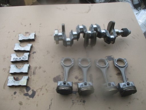 Коленвал поршні шатуни daca 1.5 tsi