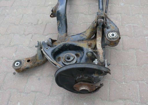 Achsträger Achsträger achse Querlenker Querlenker PIASTY Achsschenkel Radnabe Radlager heck AUDI A6 C6 4x4 04