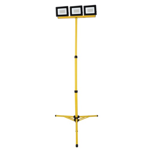 Прожектор галогенная светодиодная лампа 3x 30W + штатив