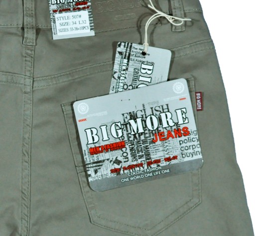 Spodnie męskie letnie Big More 507 L32 96/37 10442403246 Odzież Męska Spodnie AT AJGGAT-9