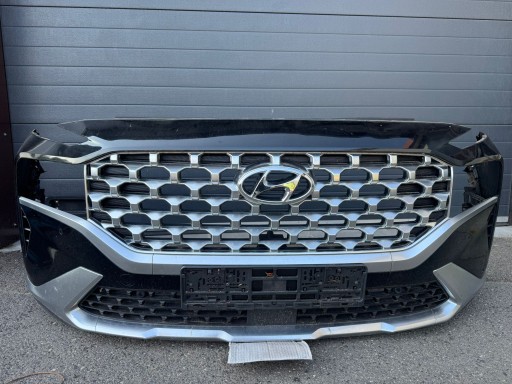 Передній бампер hyundai santa fe iv lift 2021