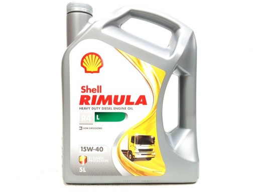 Масло SHELL 15W - 40 RIMULA R4 L 5L